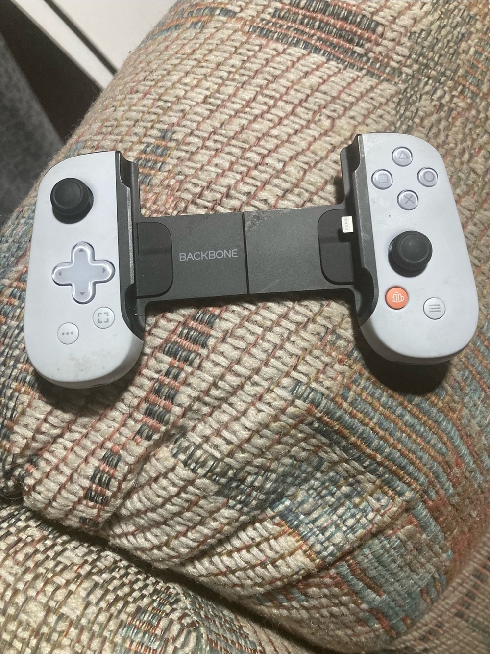 Mobile ps5 backbone Gaming Controller - White